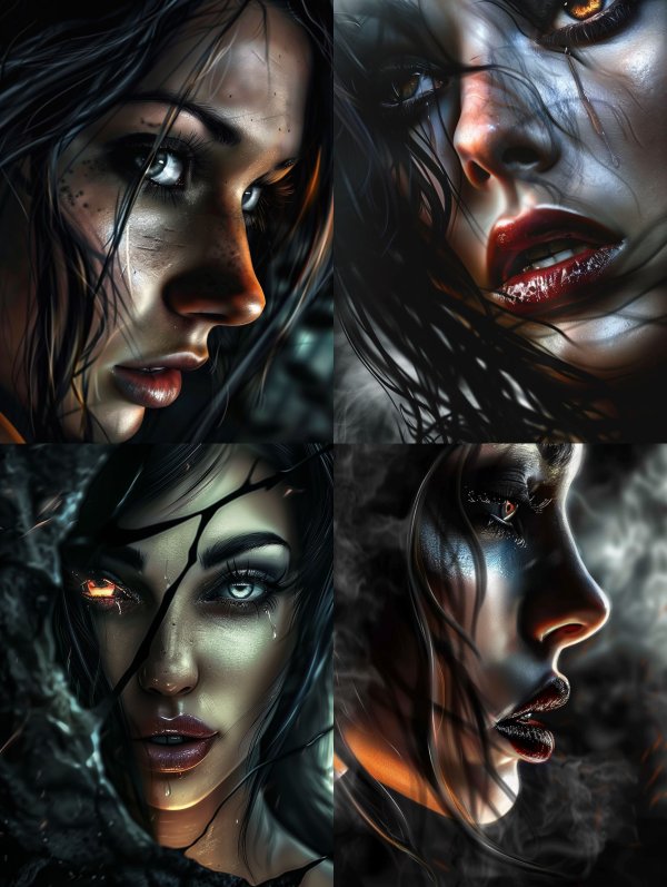 Dark Ethereal Gothic Portraits