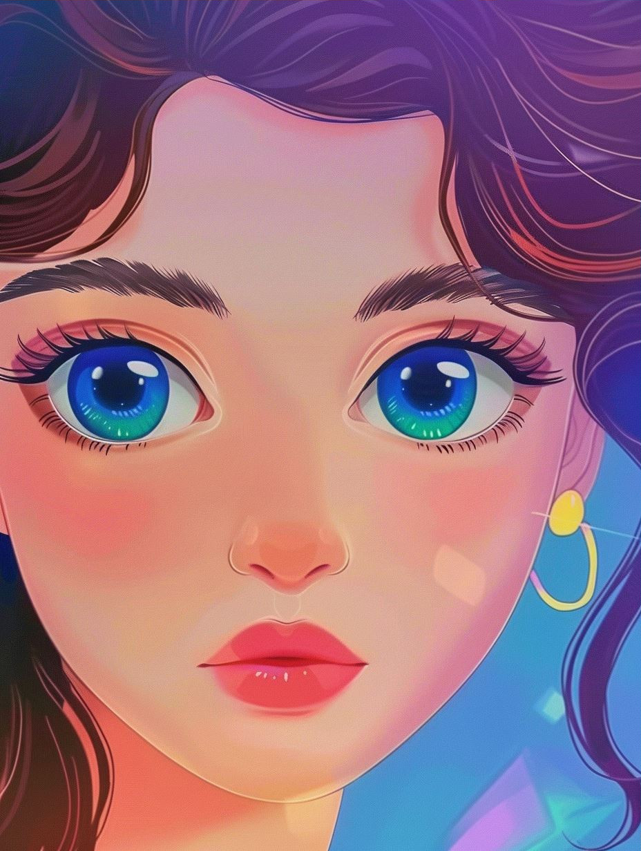 Celestial Dreams: Ethereal Digital Portraits - Image 3