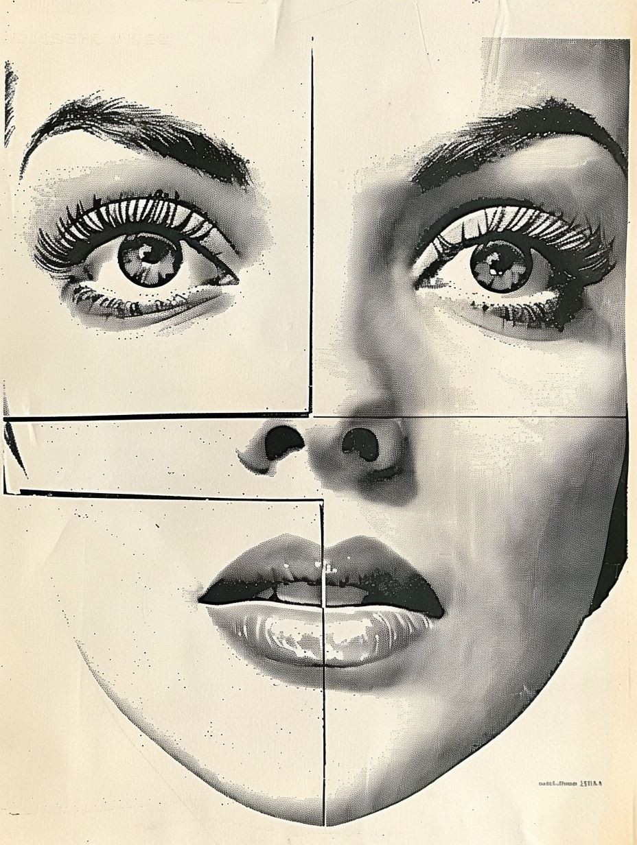 Vintage Collage Glamour - Image 4
