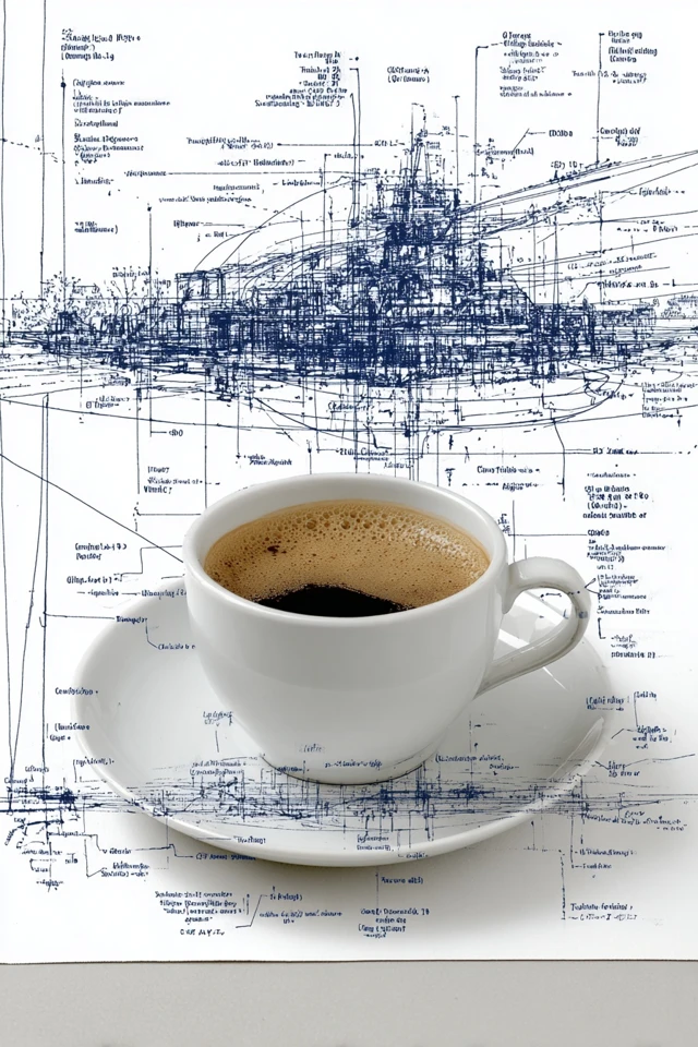 Blueprint Dreams: A Technical Art Collection - Image 4