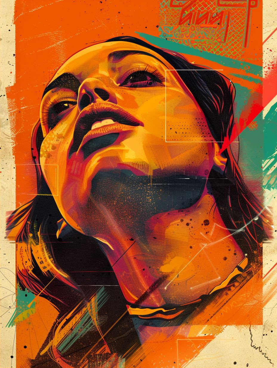 Vibrant Urban Expressionist Portraits - Image 2