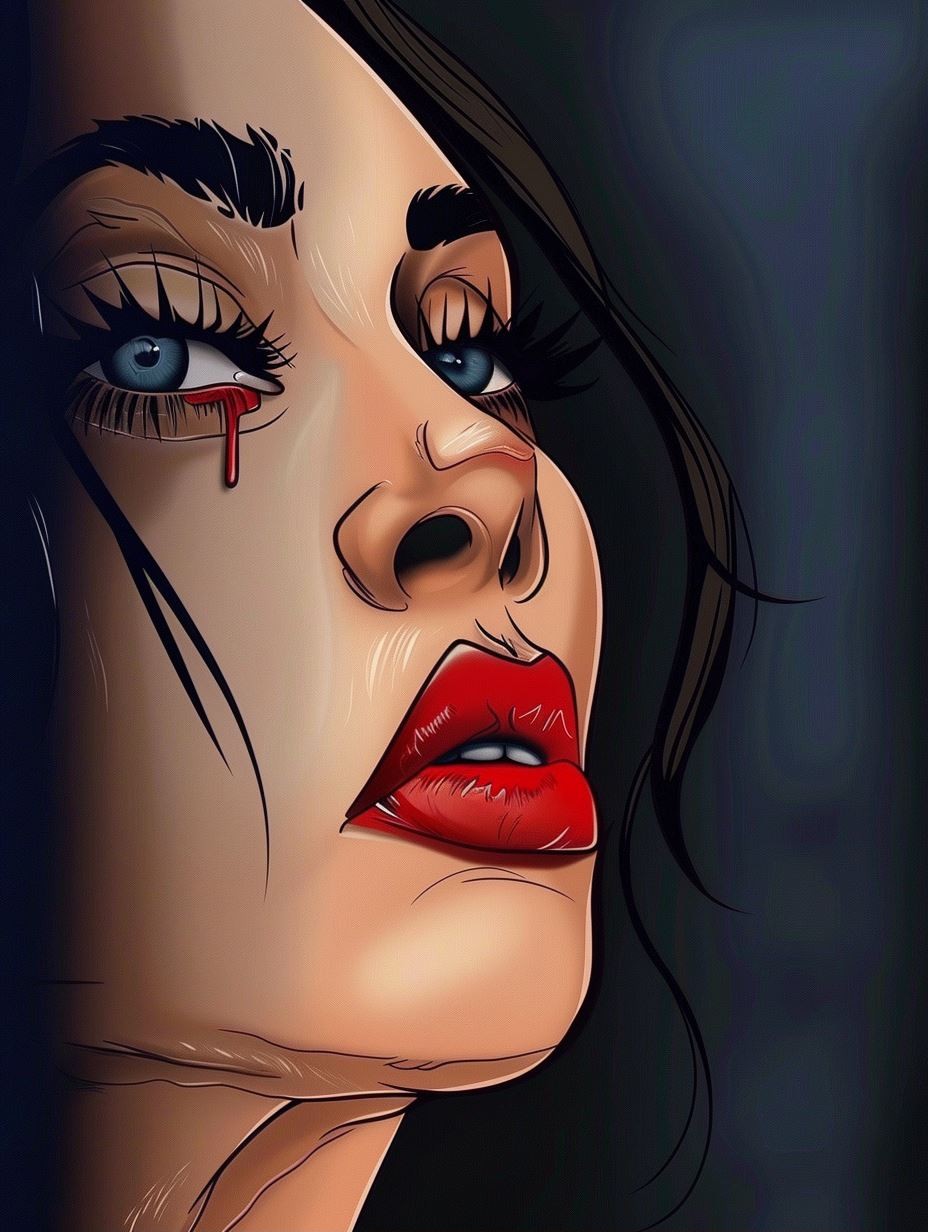 Crimson Tears Dark Glamour