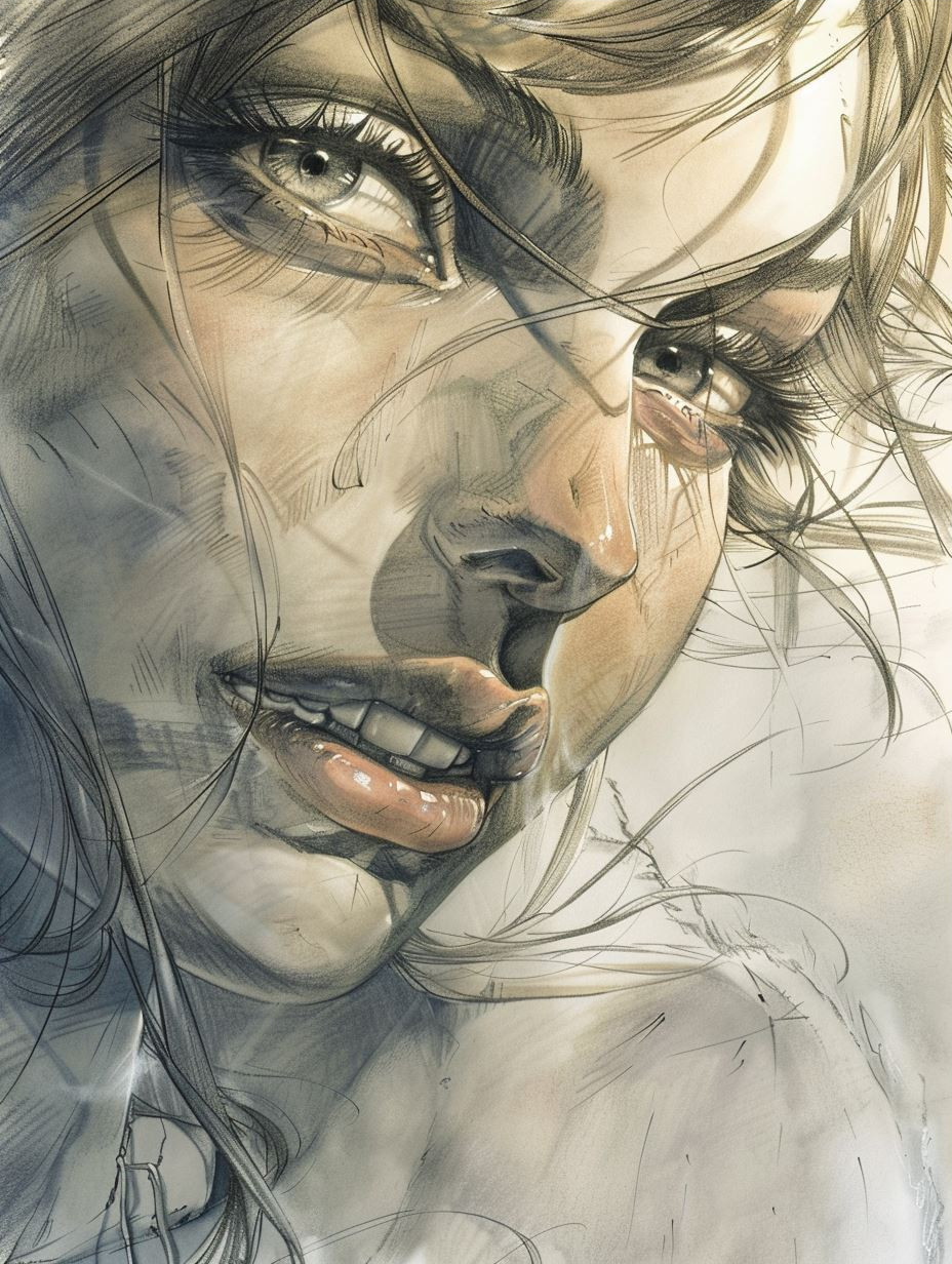 Ethereal Gaze: Four Conceptual Female Portraits - Image 3