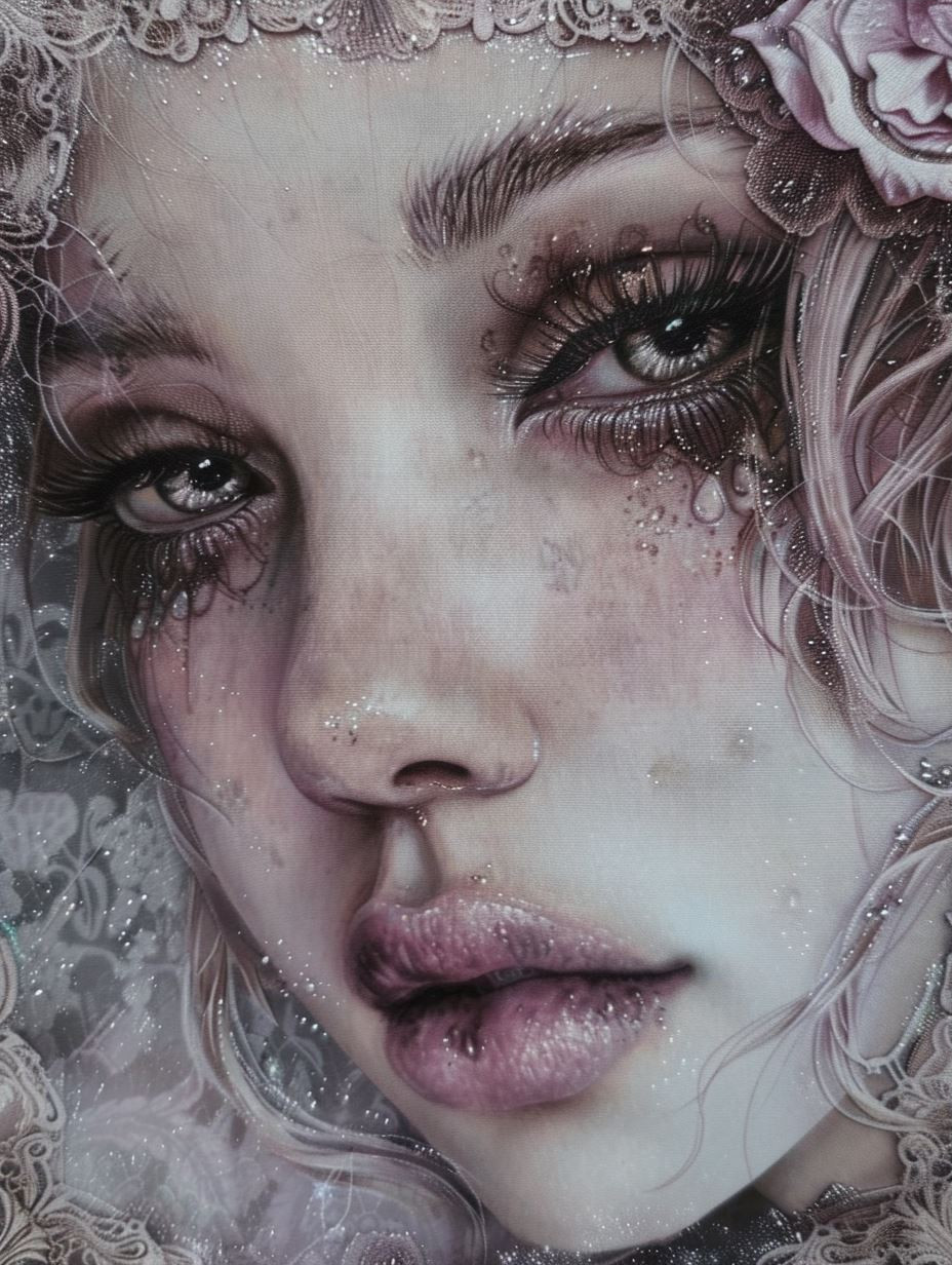 Ethereal Lace and Pearl Dream - Image 3