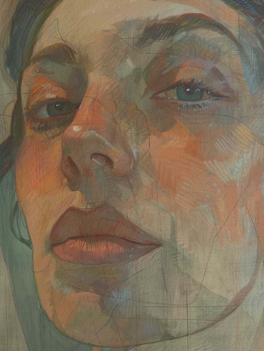 Ethereal Gaze: A Study in Light and Form - Image 3