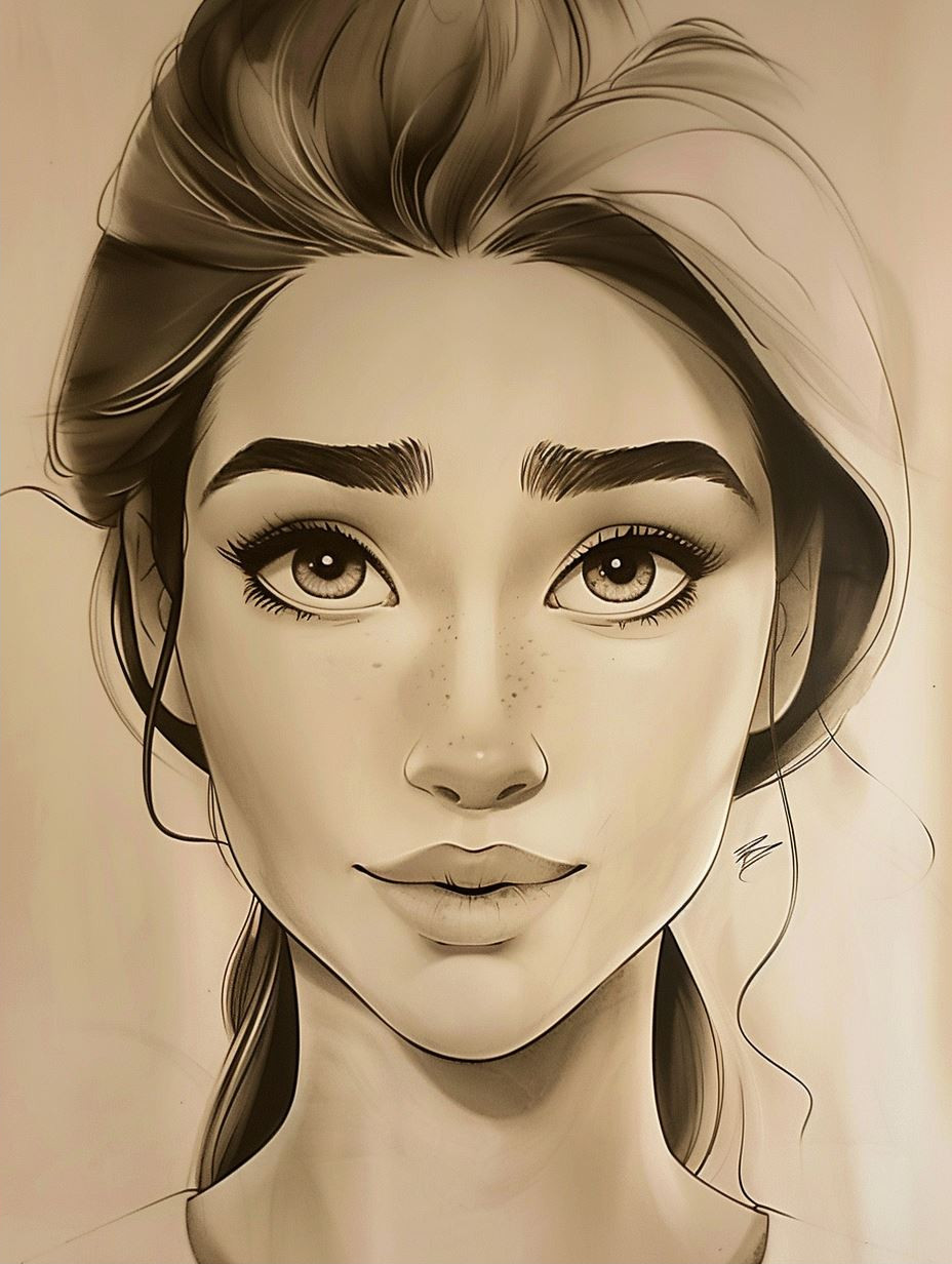 Digital Portraits of Ethereal Women - Image 2