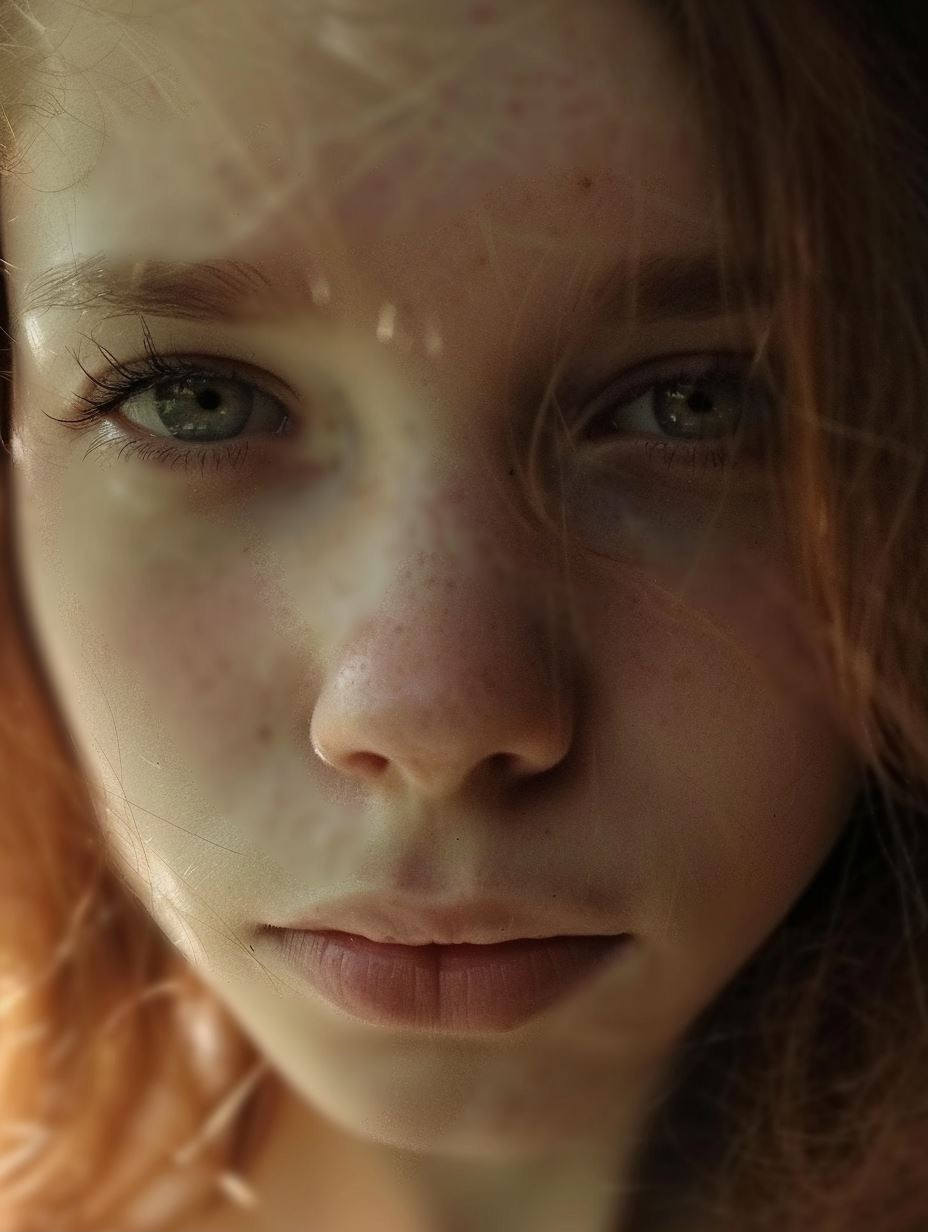 Soulful Gazes: A Study of Youth - Image 1