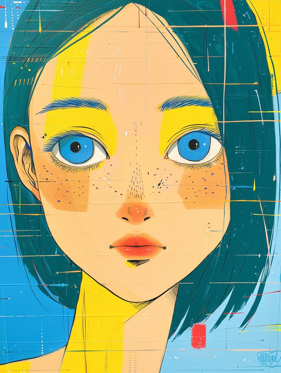 Serene Azure Gaze Manga - Image 4