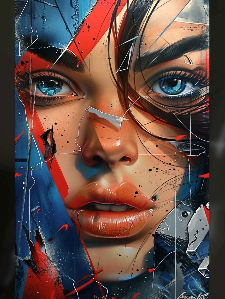 Abstract Fragments of Feminine Beauty - Image 2