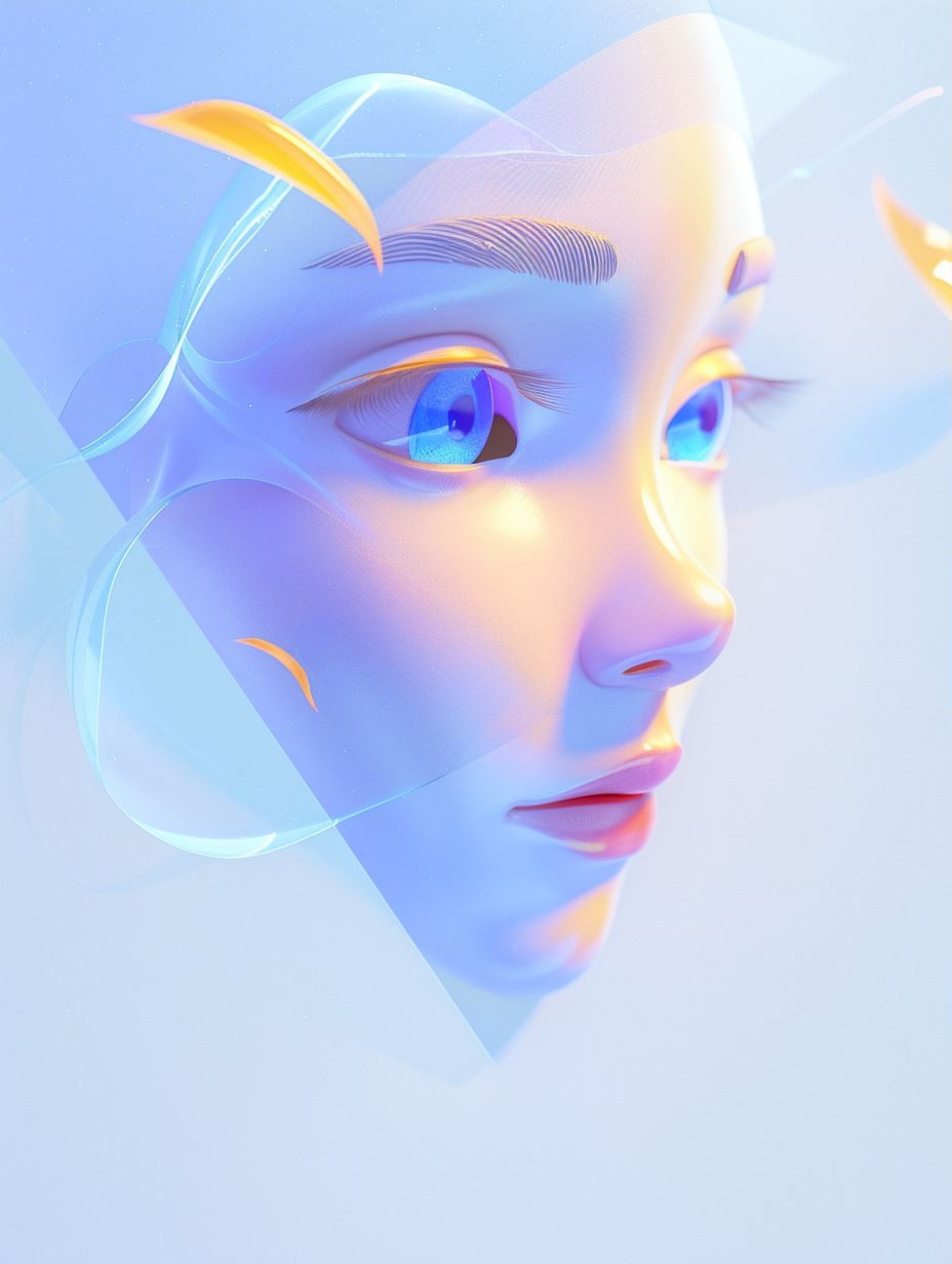 Ethereal Azure Dream - Image 3