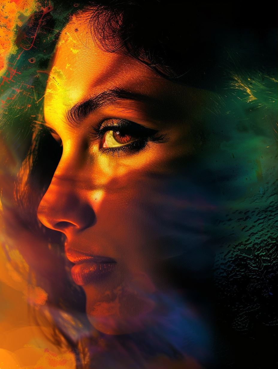 Prismatic Ethereal Portrait Study - Image 1