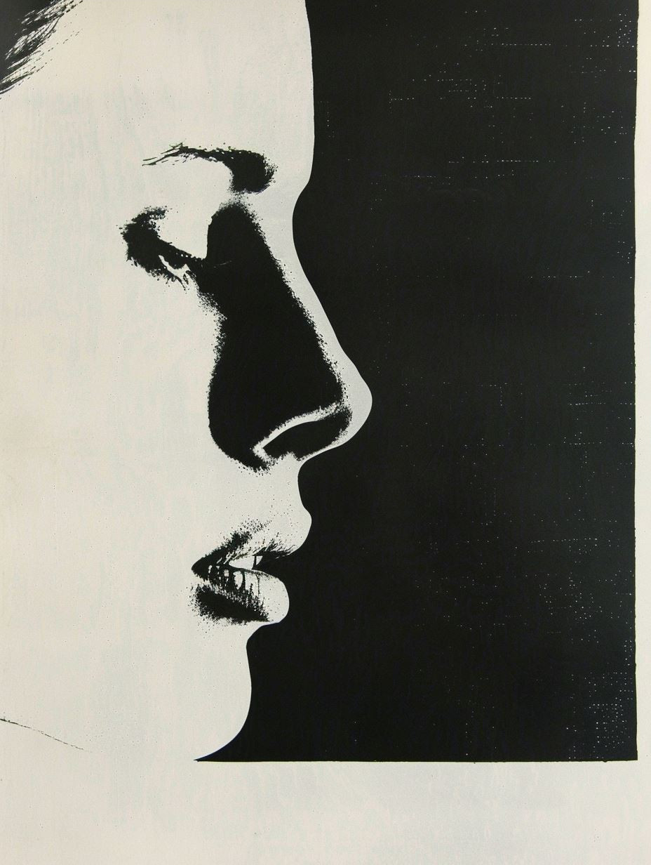 High Contrast Cobalt Silhouette - Image 3