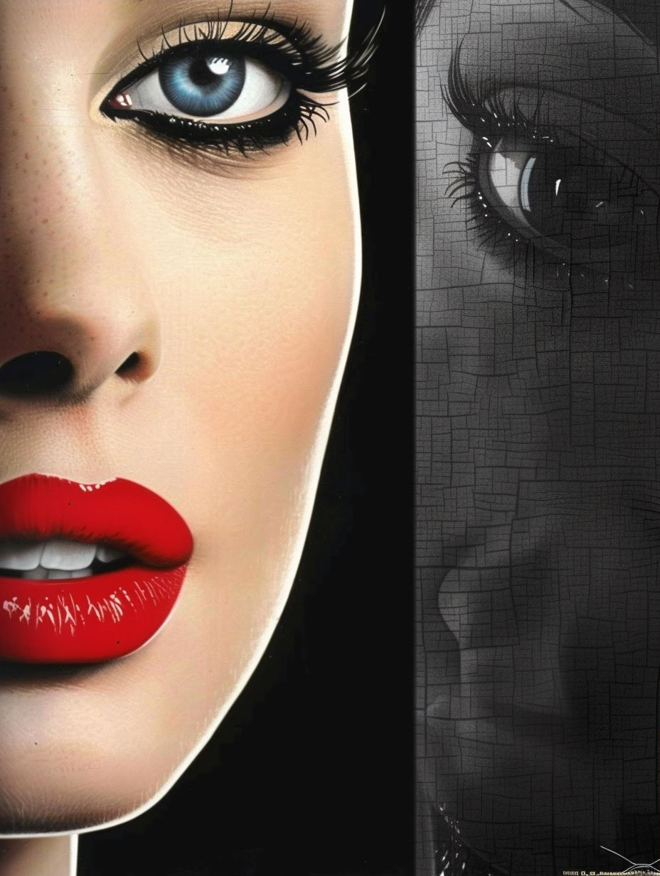 Dramatic High Contrast Beauty Portraits - Image 3