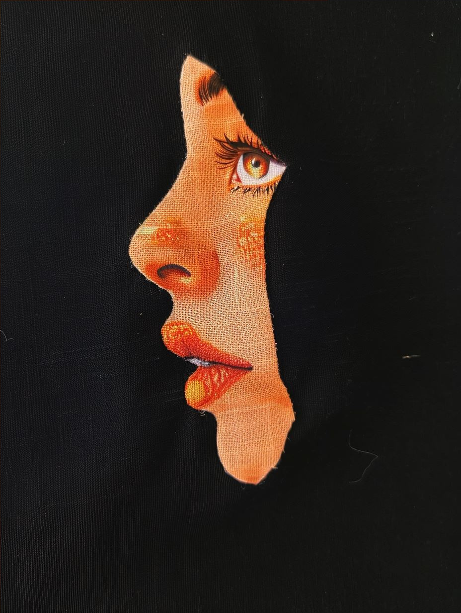 Neon Gilded Portrait Profile - Image 4