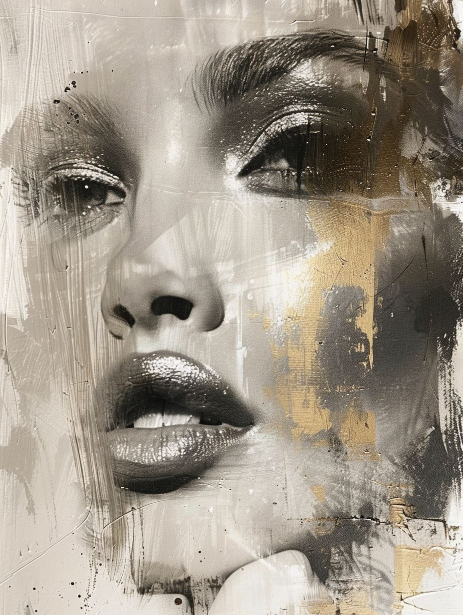 Gilded Fragments of a Portrait