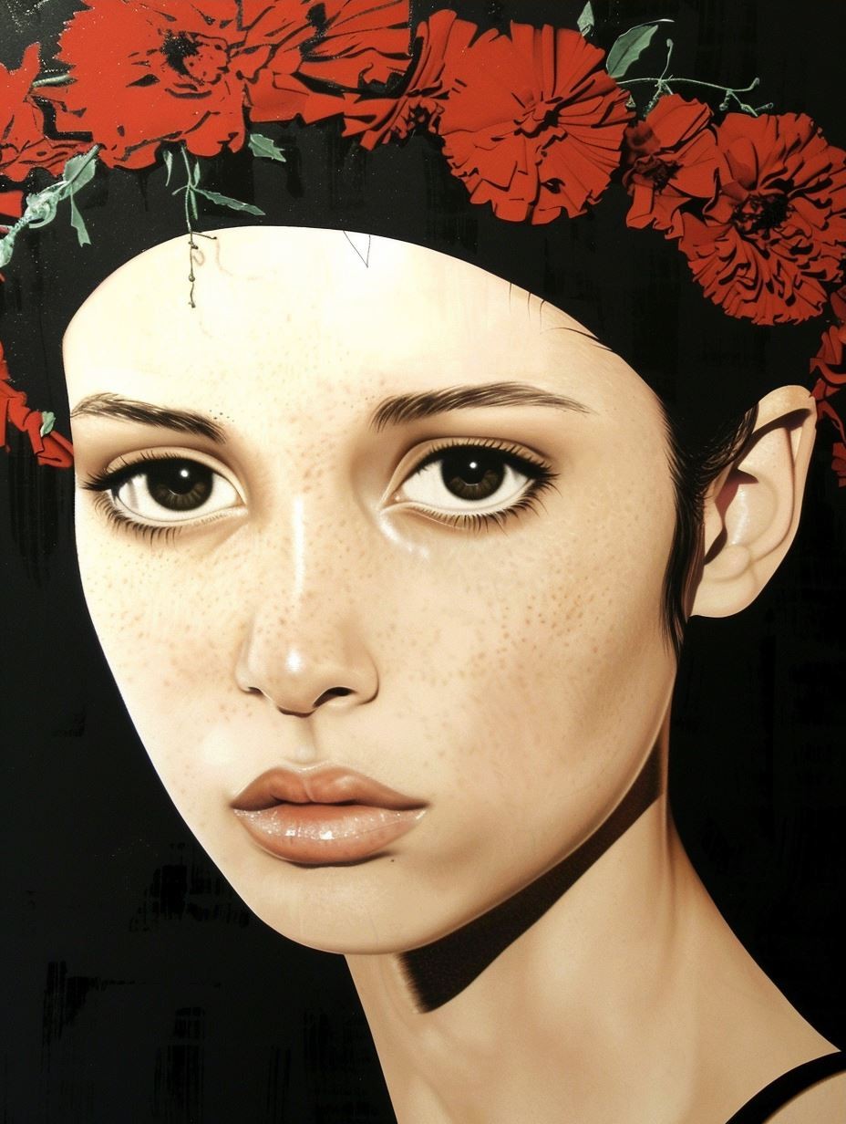 Floral Ethereal Gaze - Image 3