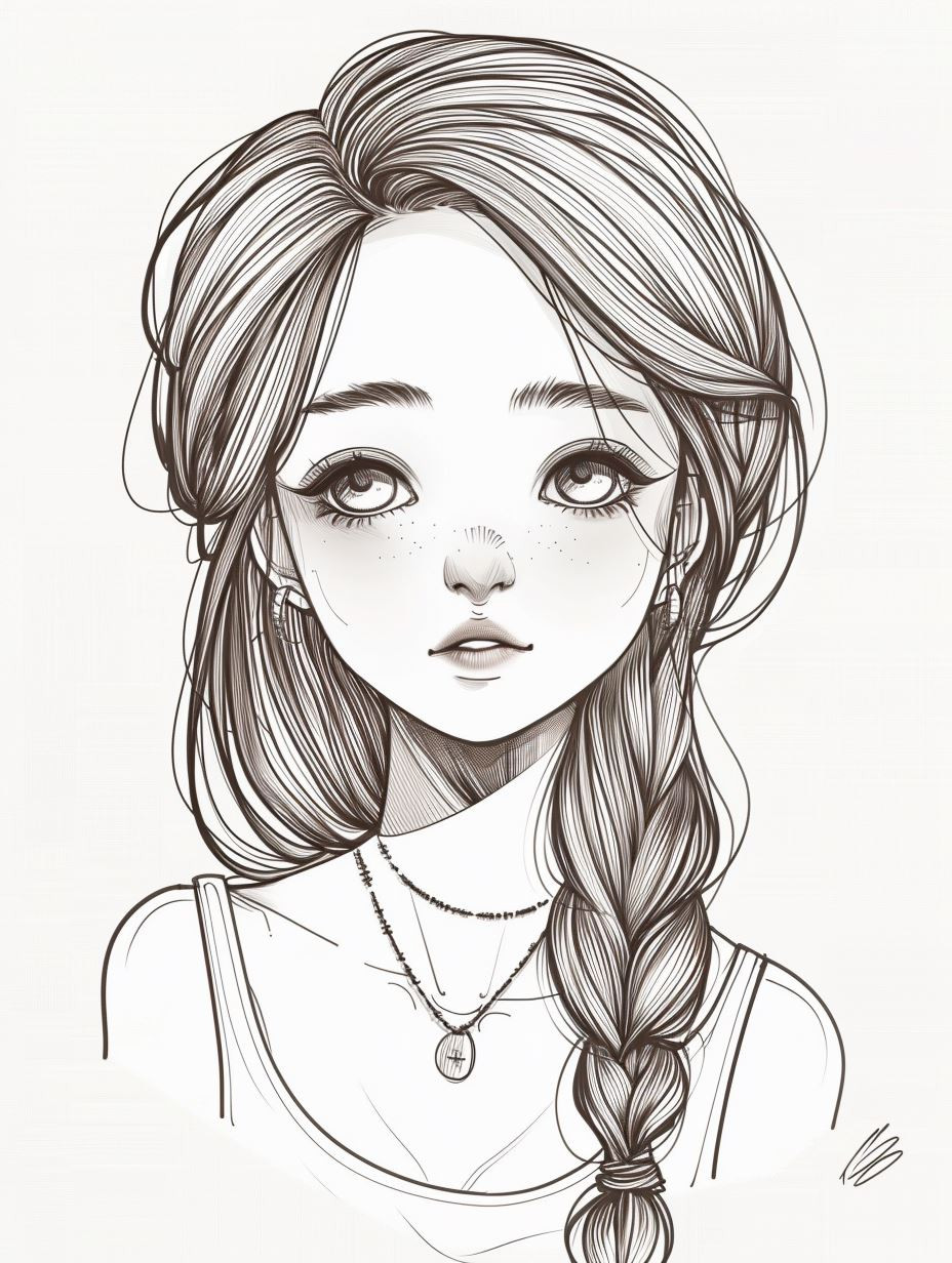 Ethereal Pencil Portrait Sketches - Image 2