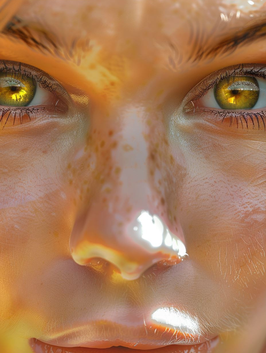 Golden Gaze: Ethereal Portraits - Image 3