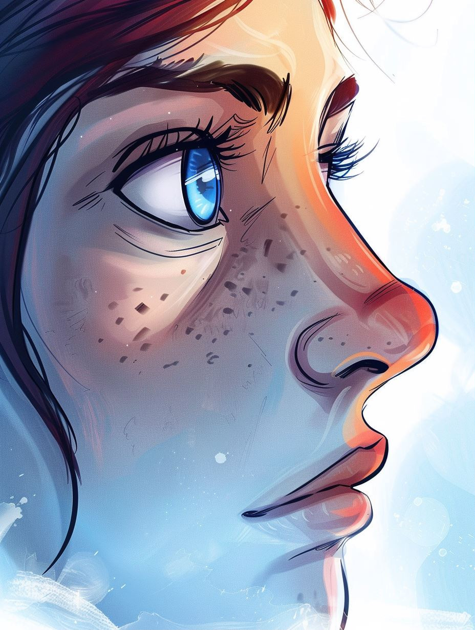 Ethereal Gaze of Frozen Light - Image 1