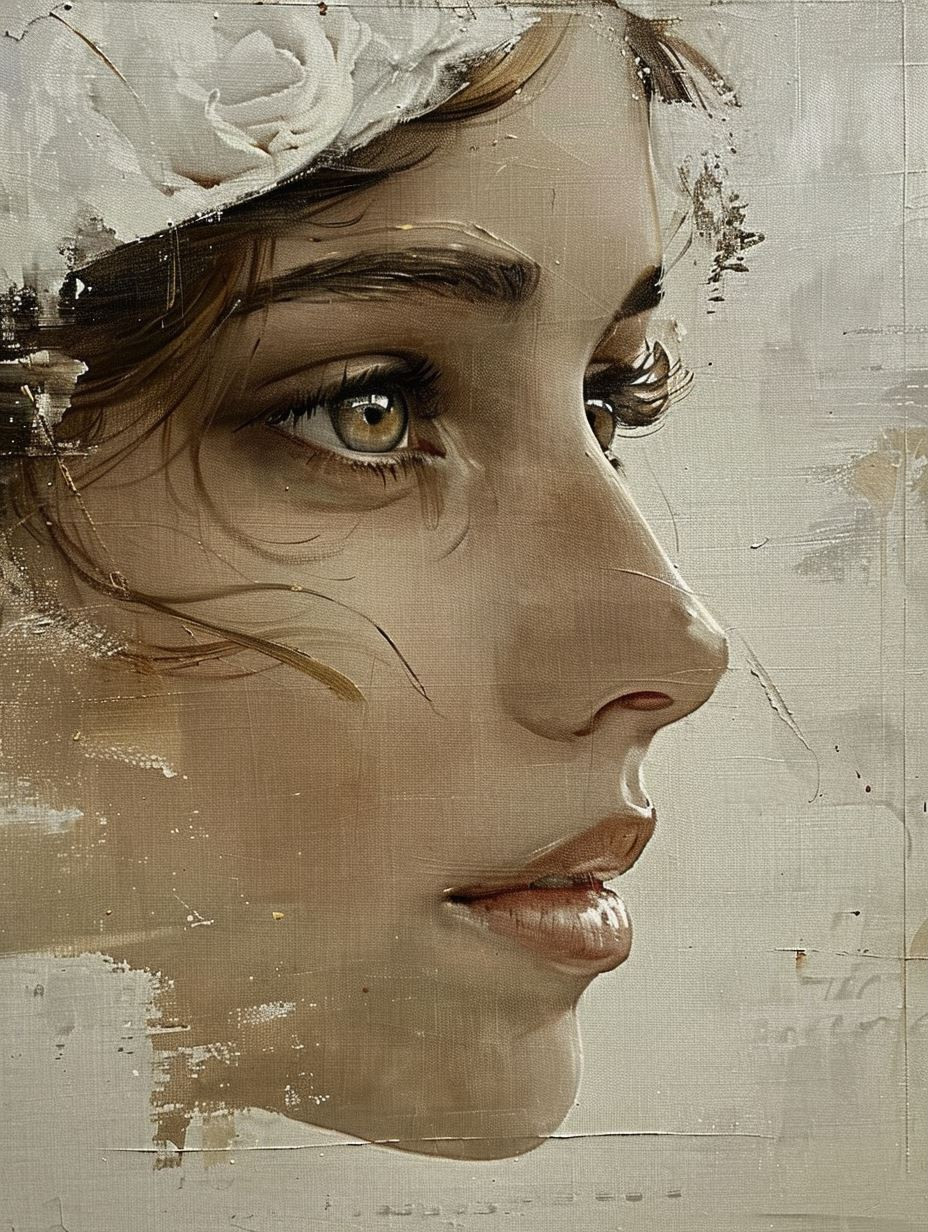 Whispers of a Timeless Gaze - Image 1