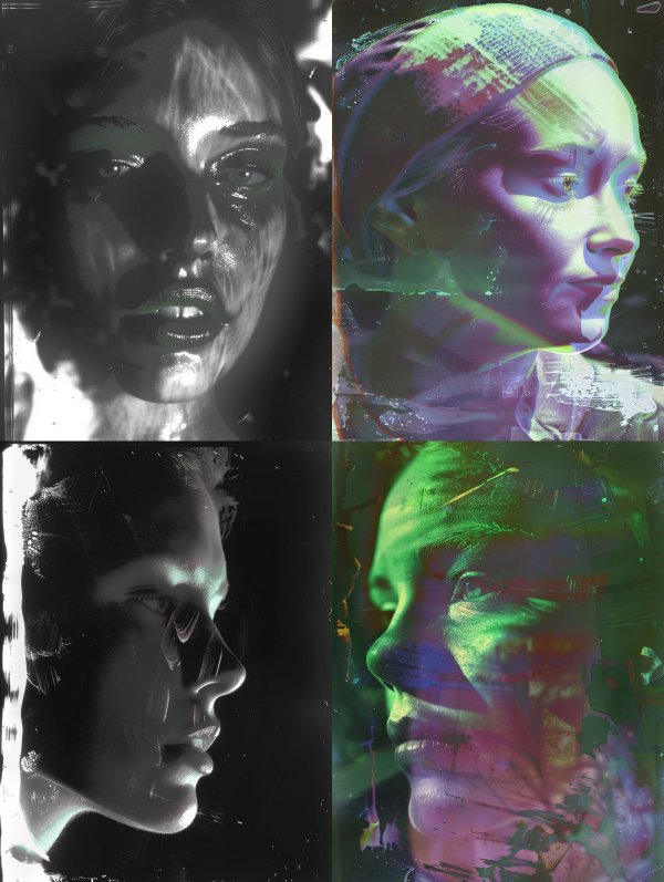 Noir Shadows and Liquid Light
