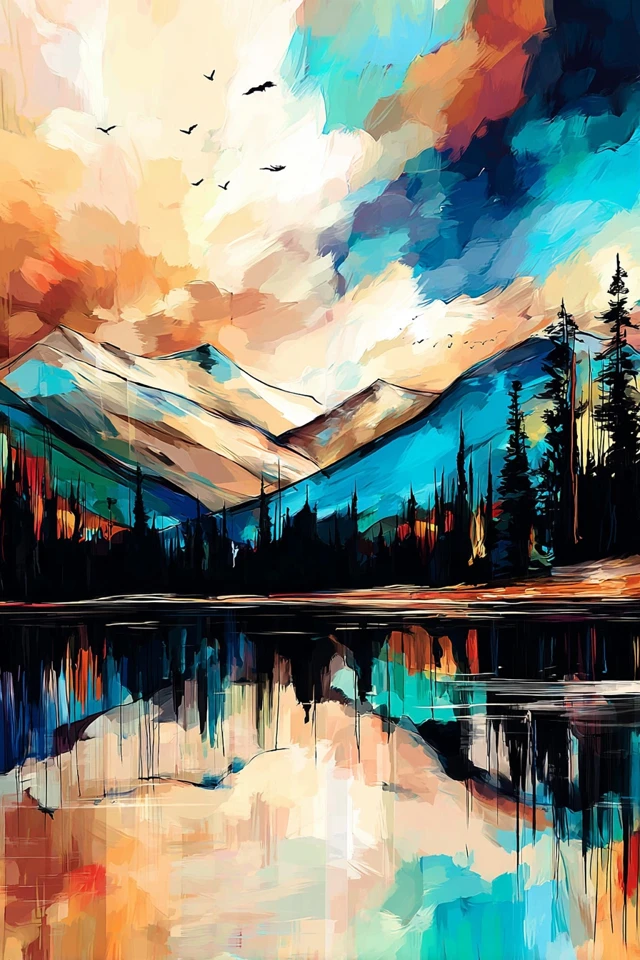 Vibrant Echoes of Life and Nature - Image 2