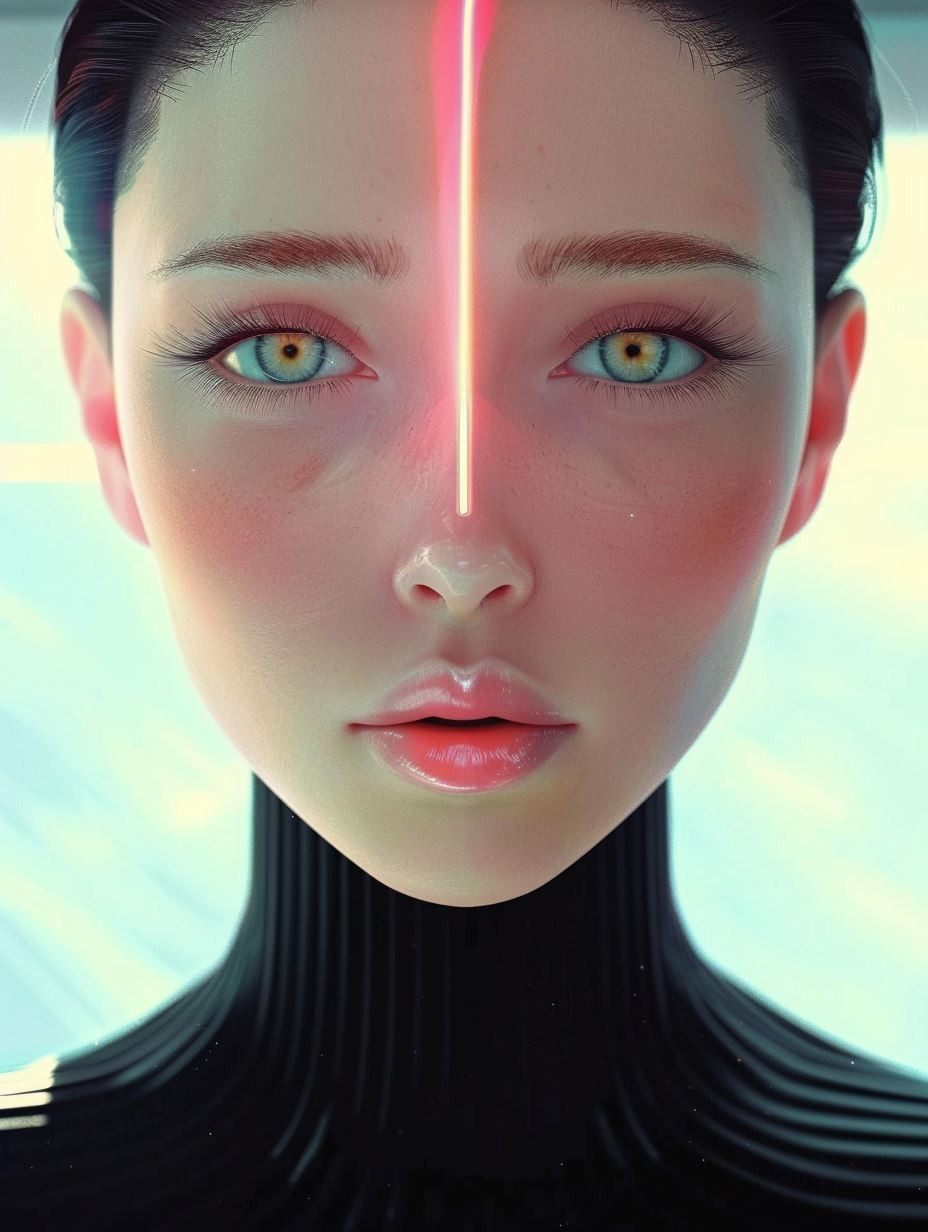 Futuristic Cybernetic Ethereal Portraits - Image 2