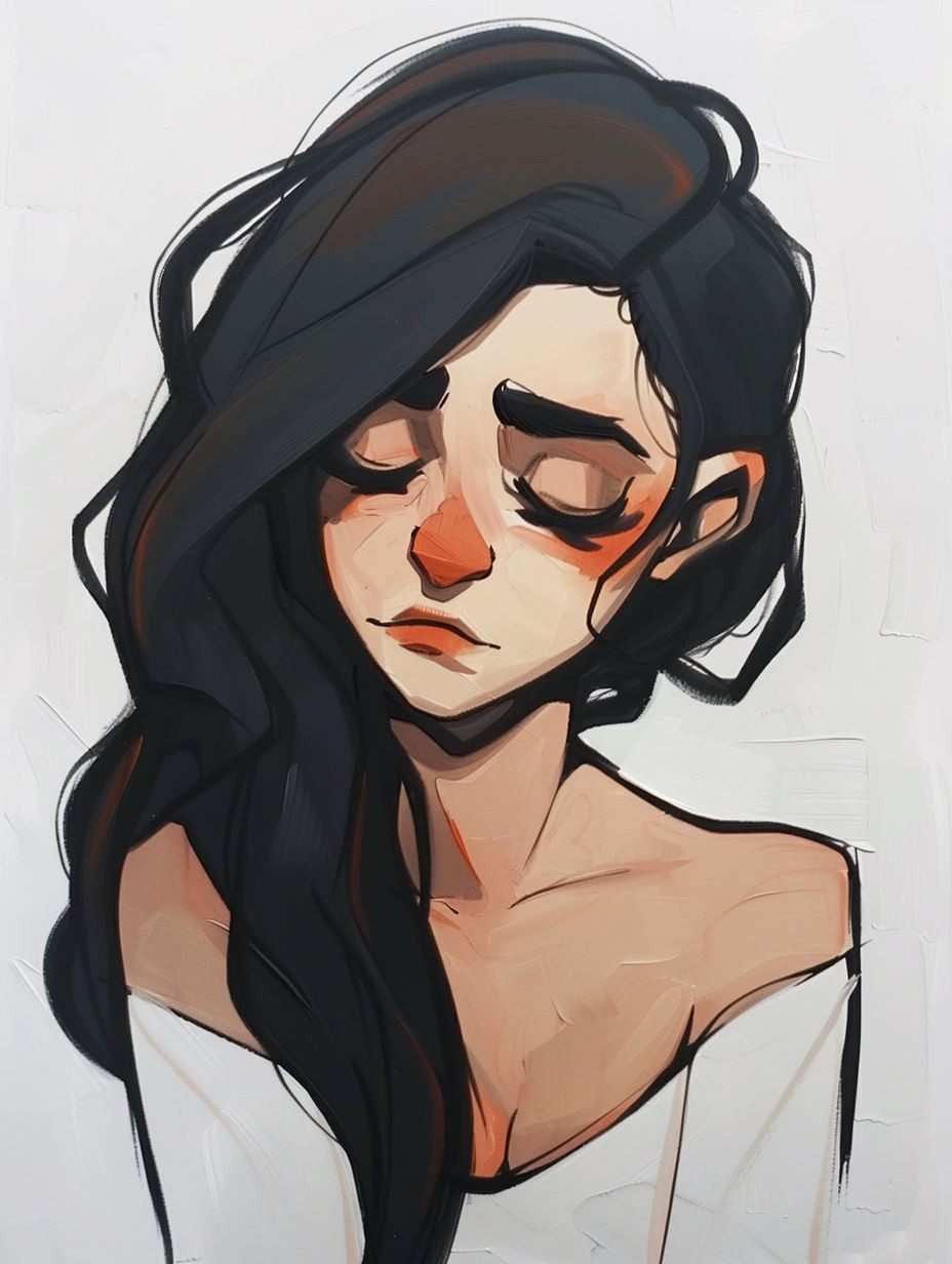 Heterochromatic Gaze Digital Portrait - Image 2