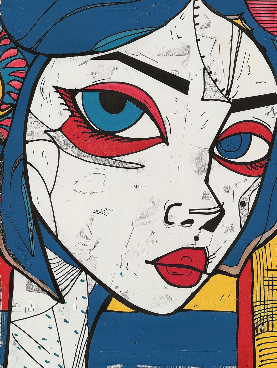 Four Faces of Modern Stylized Art - Image 4
