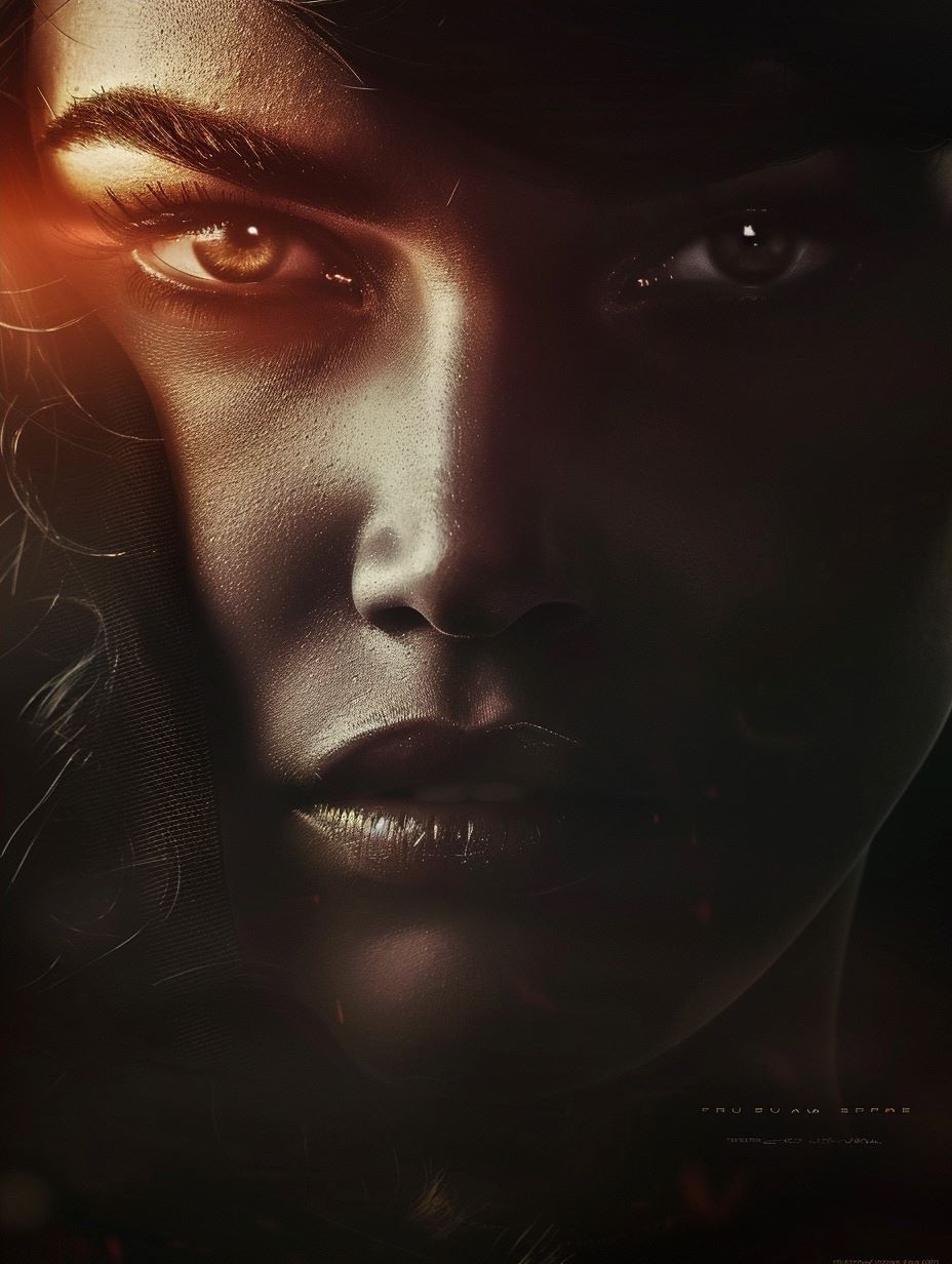 Ethereal Gaze in Ember Light - Image 4