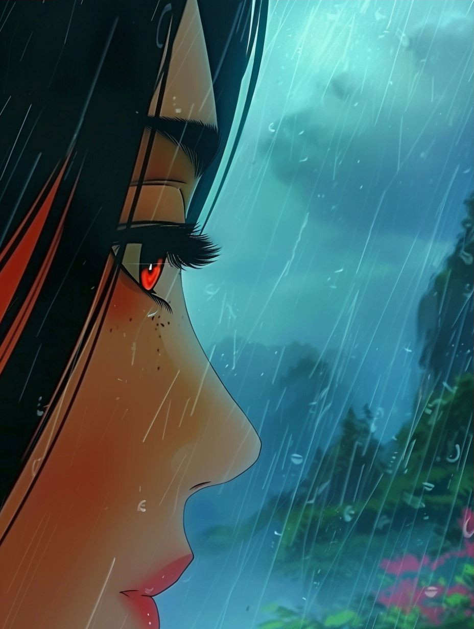 Melancholy Echoes of Azure Dreams - Image 3