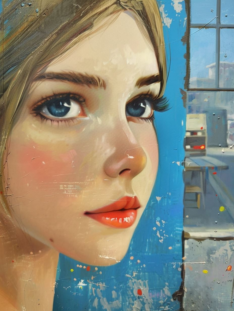Abstract Digital Portraiture Study - Image 1