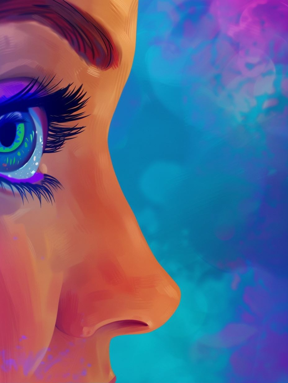 Neon Dream Ethereal Portraits - Image 1