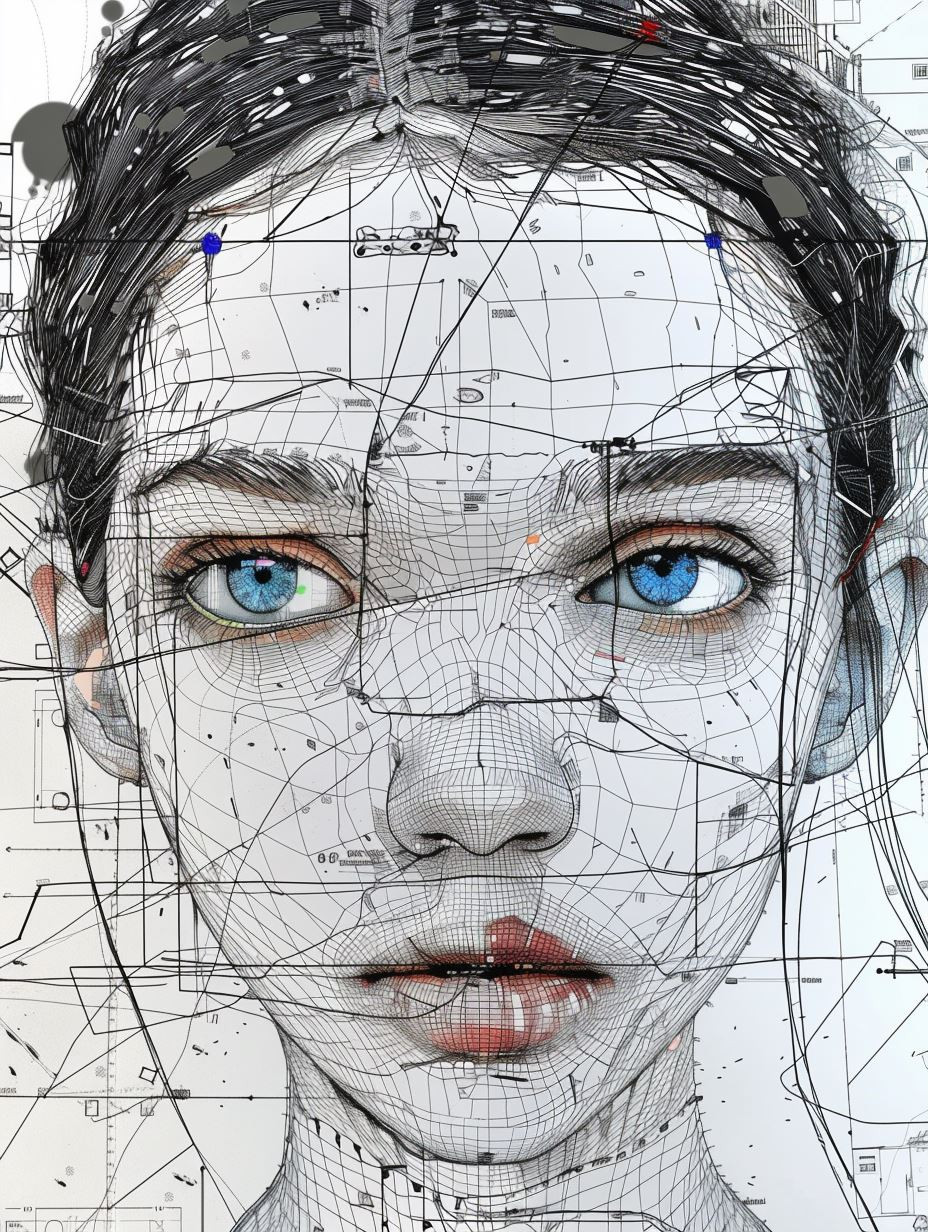 Fragmented Soul Sketch Study - Image 3