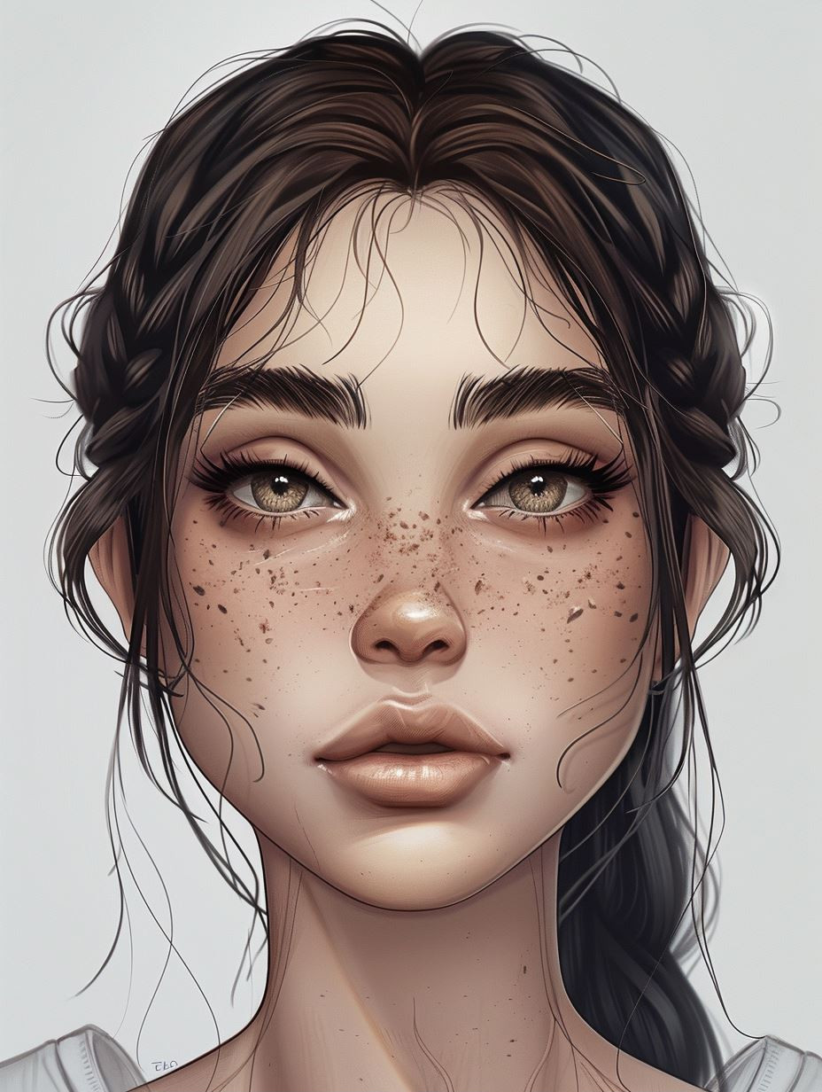 Ethereal Portraits of Freckled Beauty - Image 1