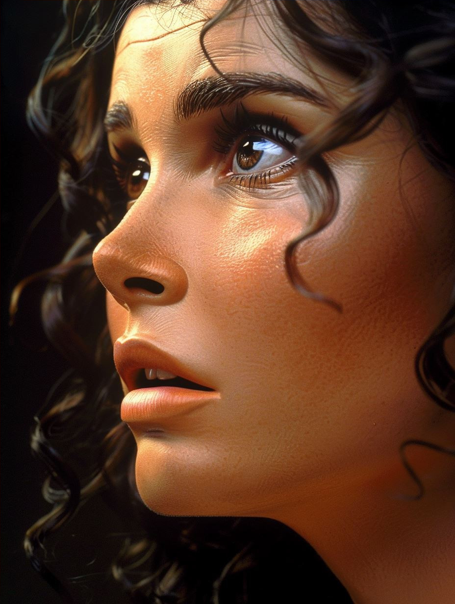 Crimson Veil Gaze - Image 4