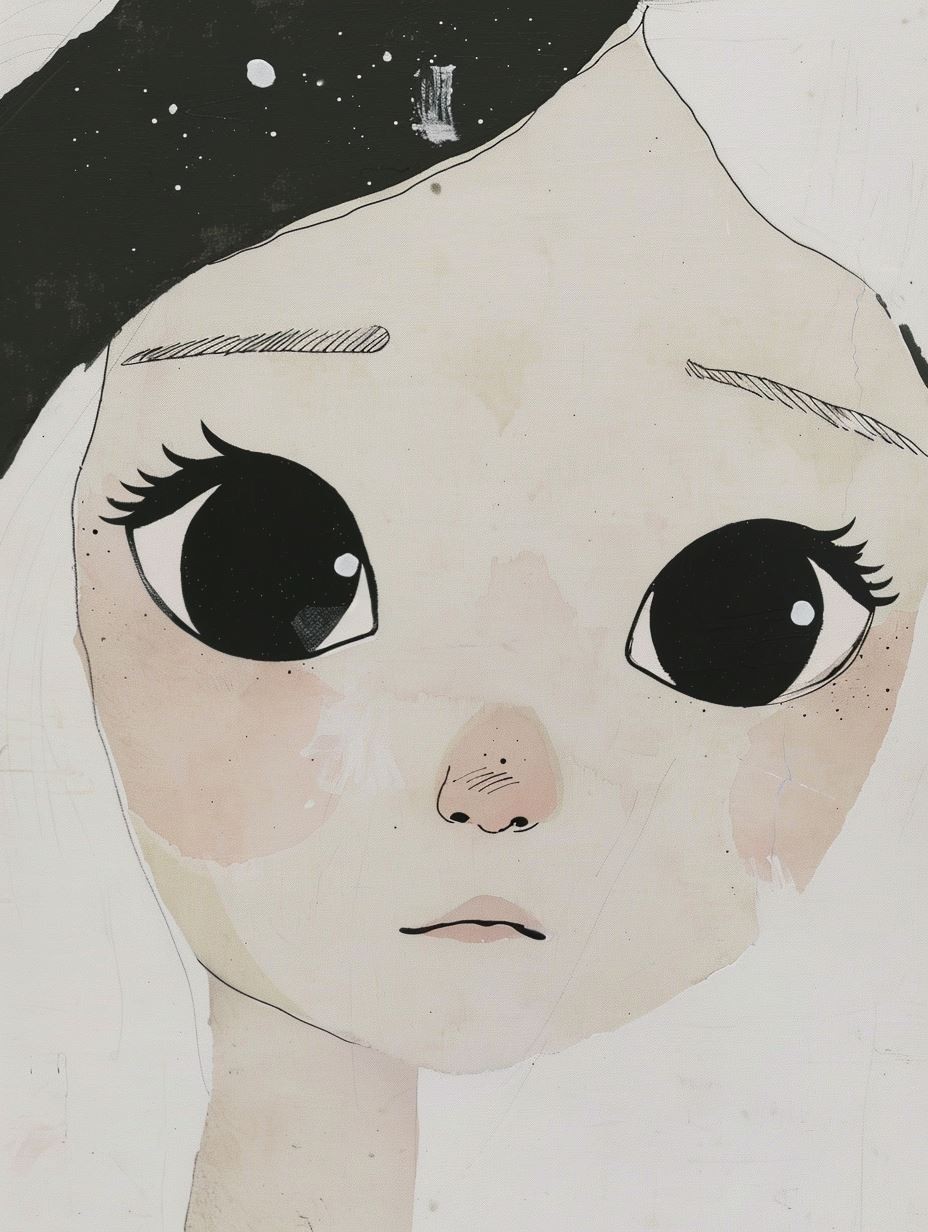 Whimsical Gazes: A Study of Innocence - Image 3