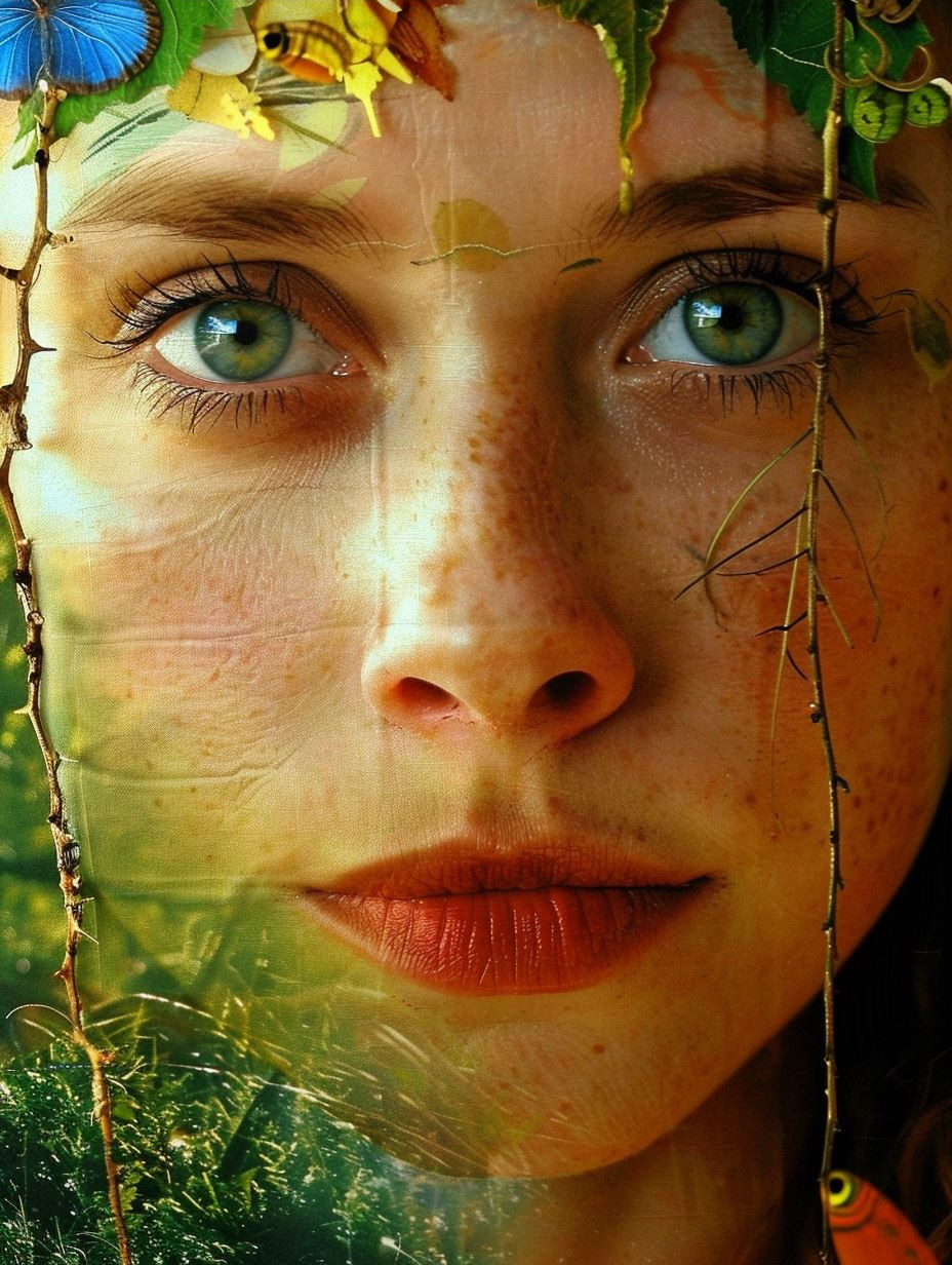 Ethereal Nature Double Exposure - Image 3