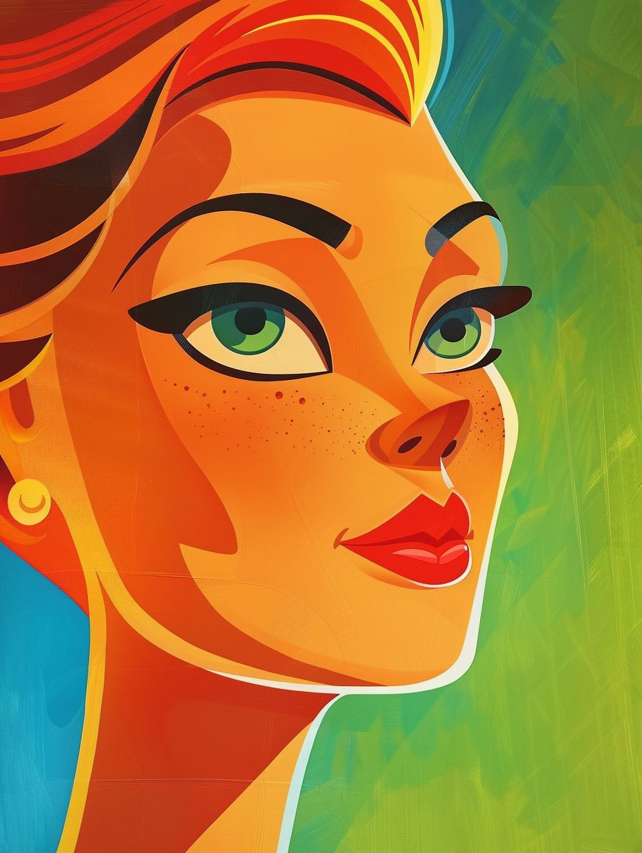 Vibrant Visions of Modern Womanhood - Image 1