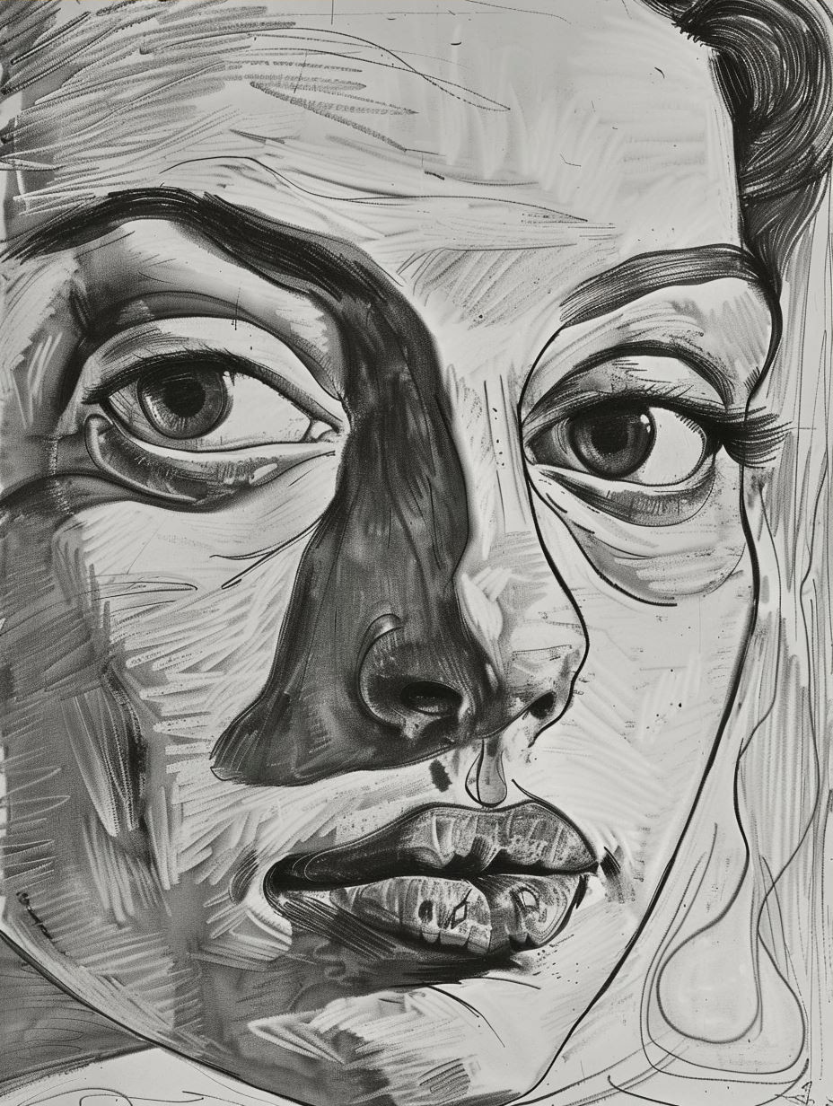 Fragmented Souls Abstract Portraits - Image 3