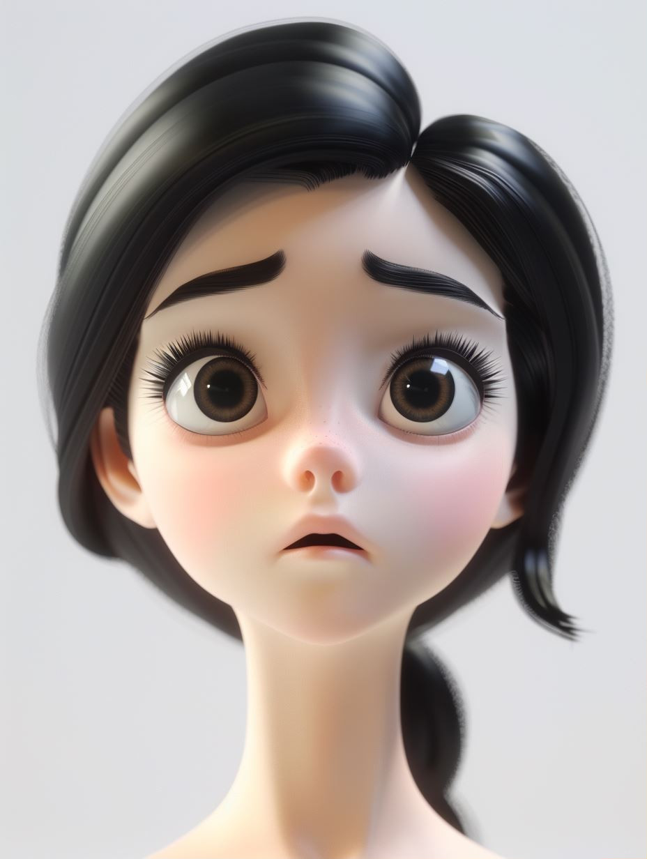 Ethereal Stylized Digital Portrait