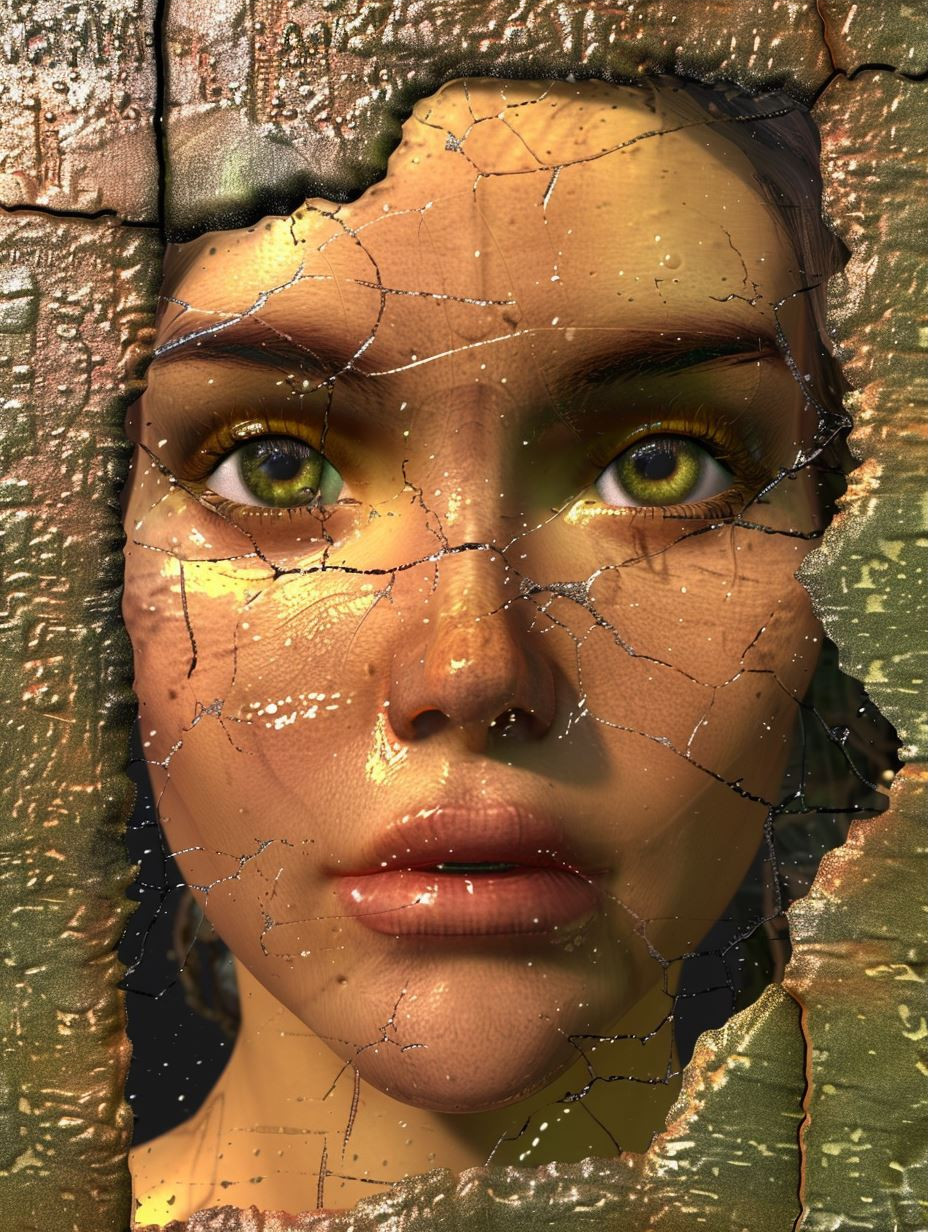 Ethereal Sculpted Stone Portraits - Image 3