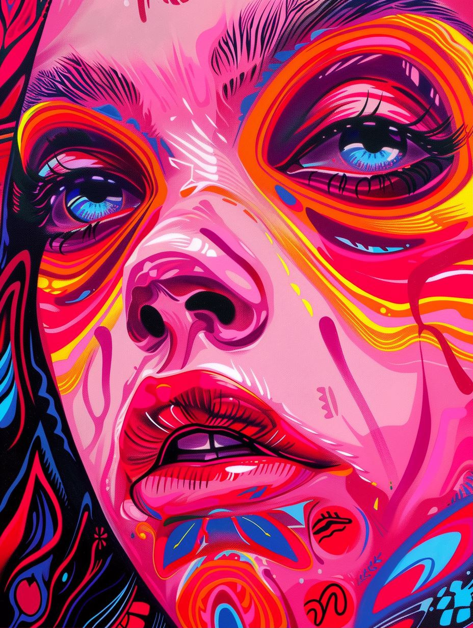 Psychedelic Visions of Feminine Beauty - Image 1