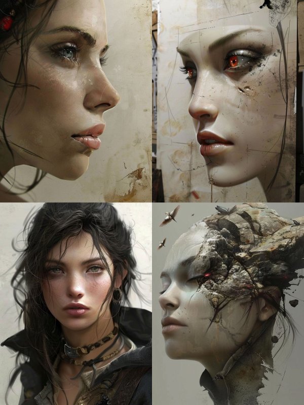 Ethereal Portraits of Melancholy Beauty