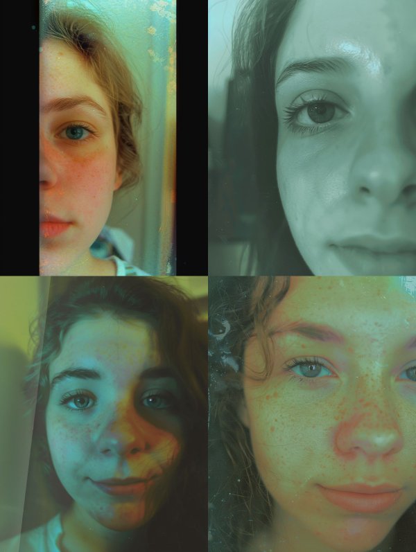 Hazy Nostalgic Film Portrait