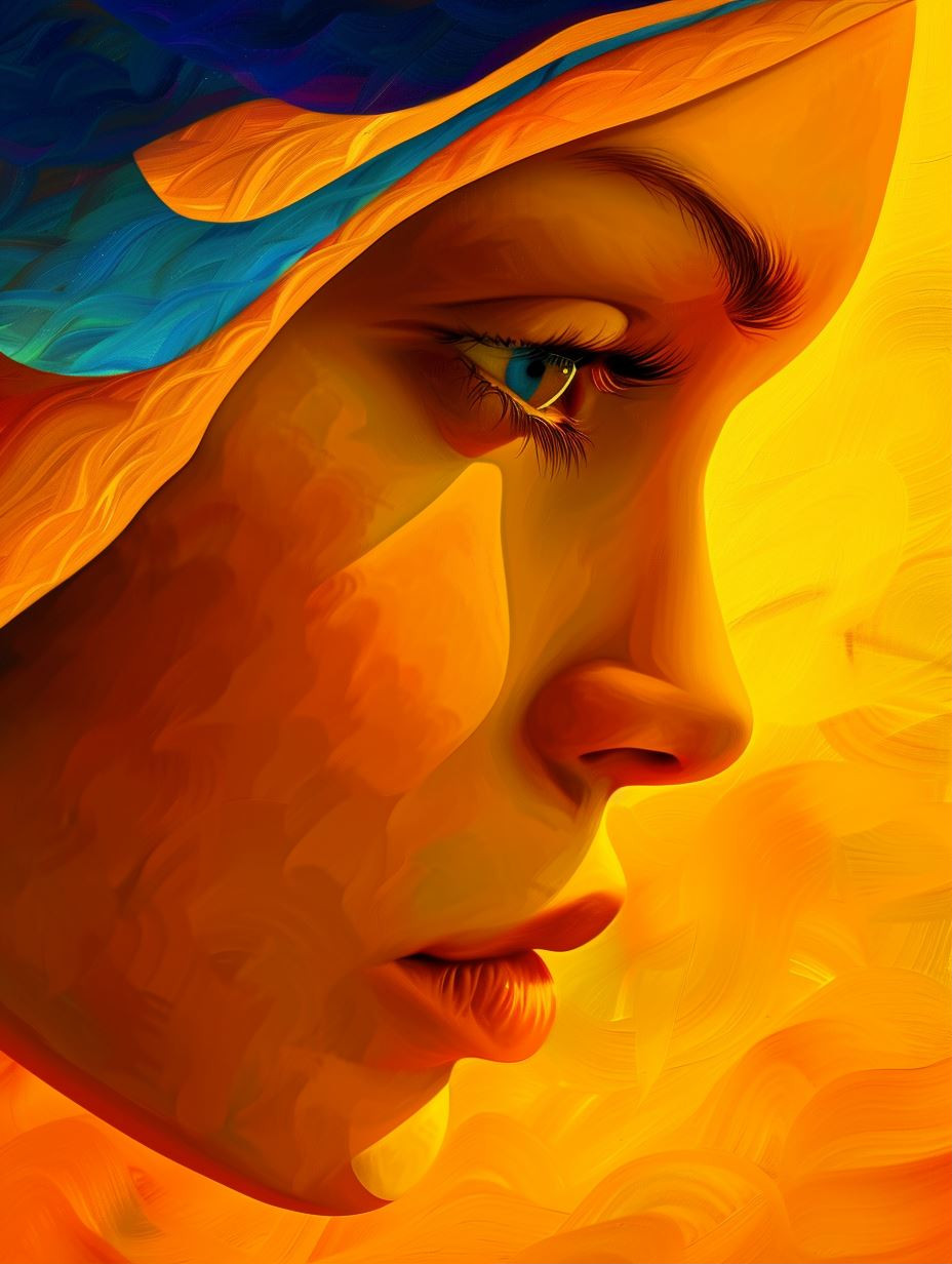 Golden Visions of Desert Beauty - Image 1