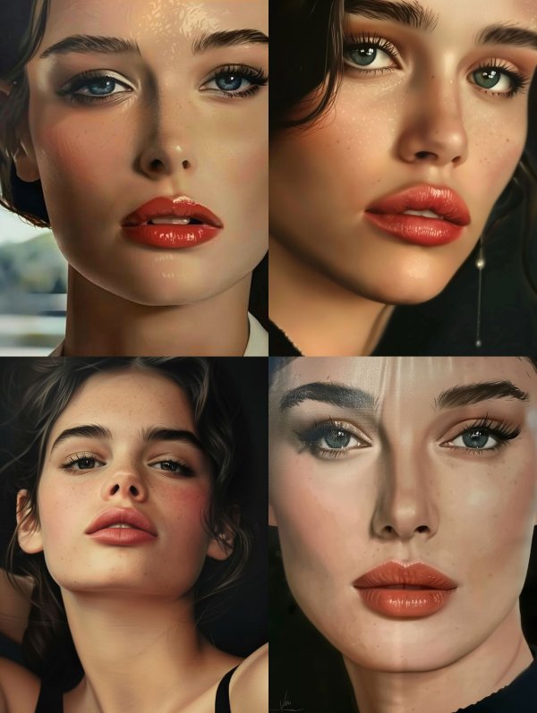 Hyper Realistic Ethereal Beauty Portraits