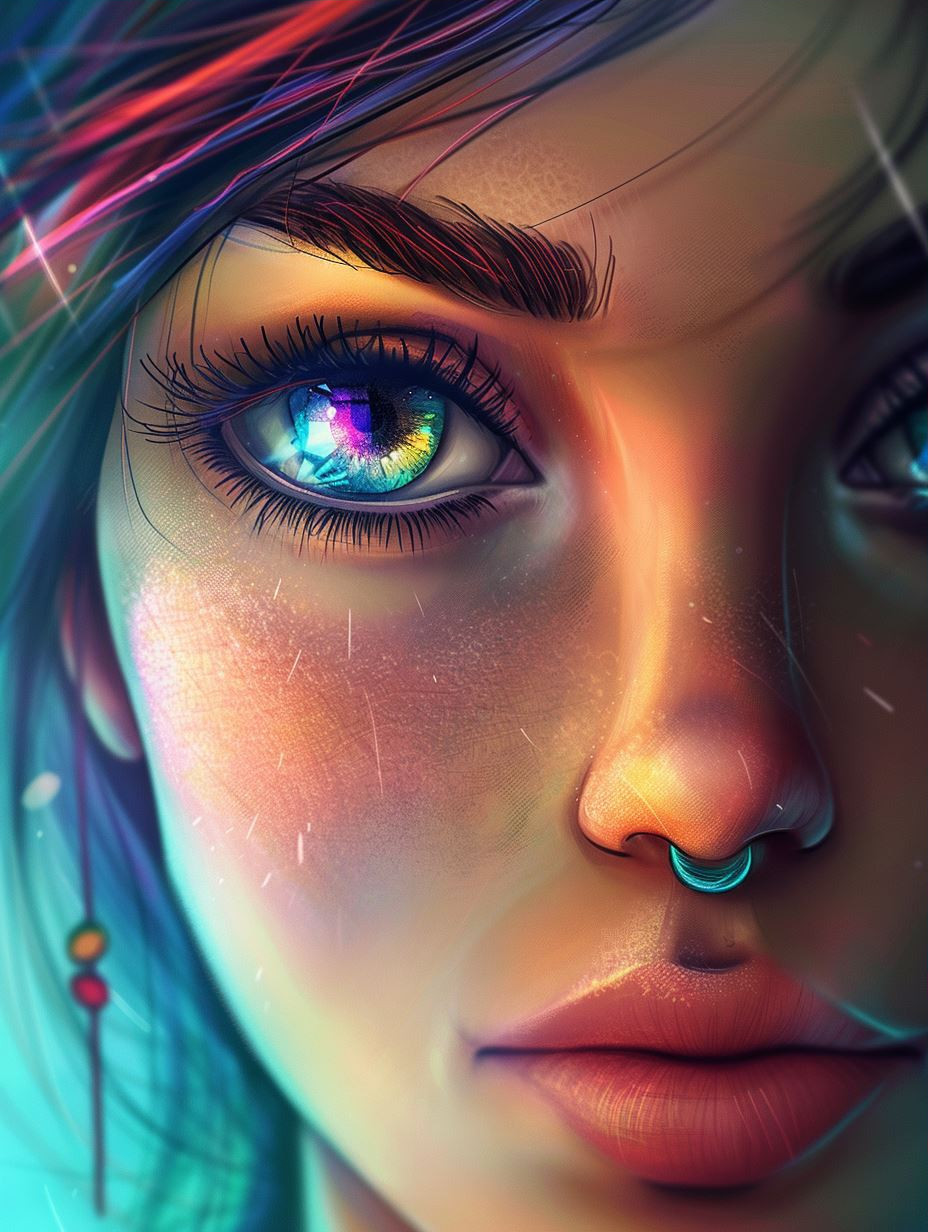Fractured Prism Portrait of Soul - Image 3