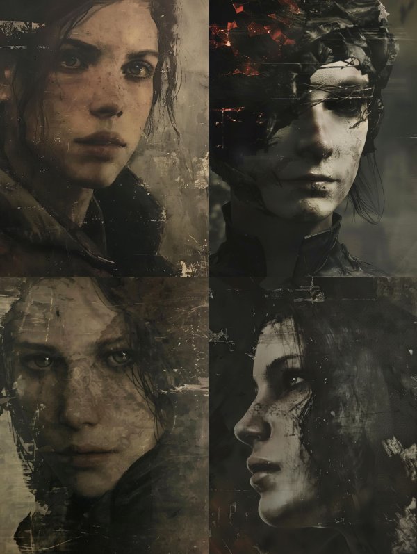 Echoes of Survival: Four Faces of Grit