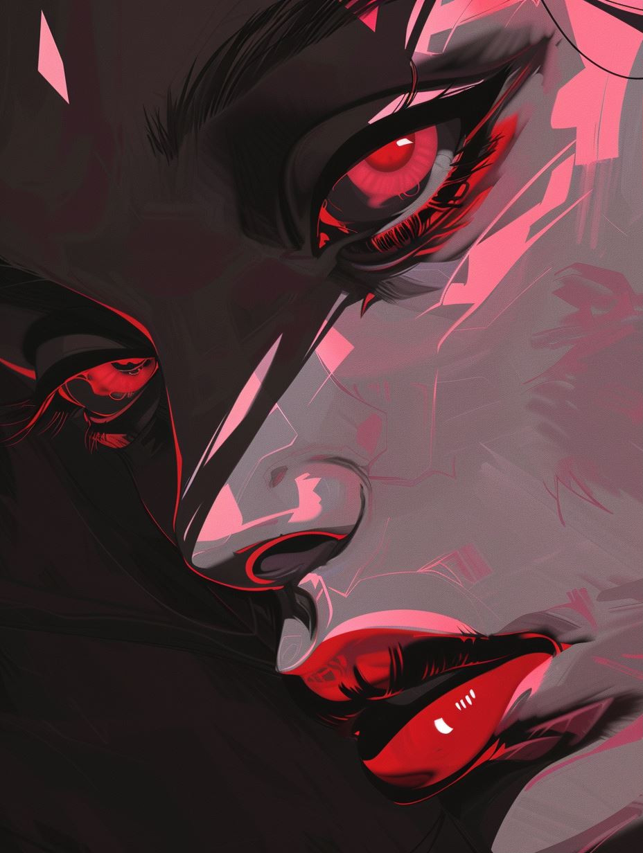 Crimson Visions: A Study in Red - Image 1